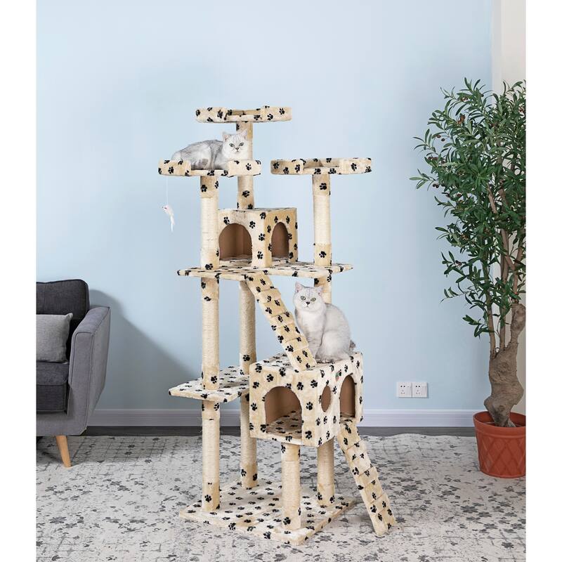 Go Pet Club 72" Cat Tree Furniture Bed Bath & Beyond 6385021